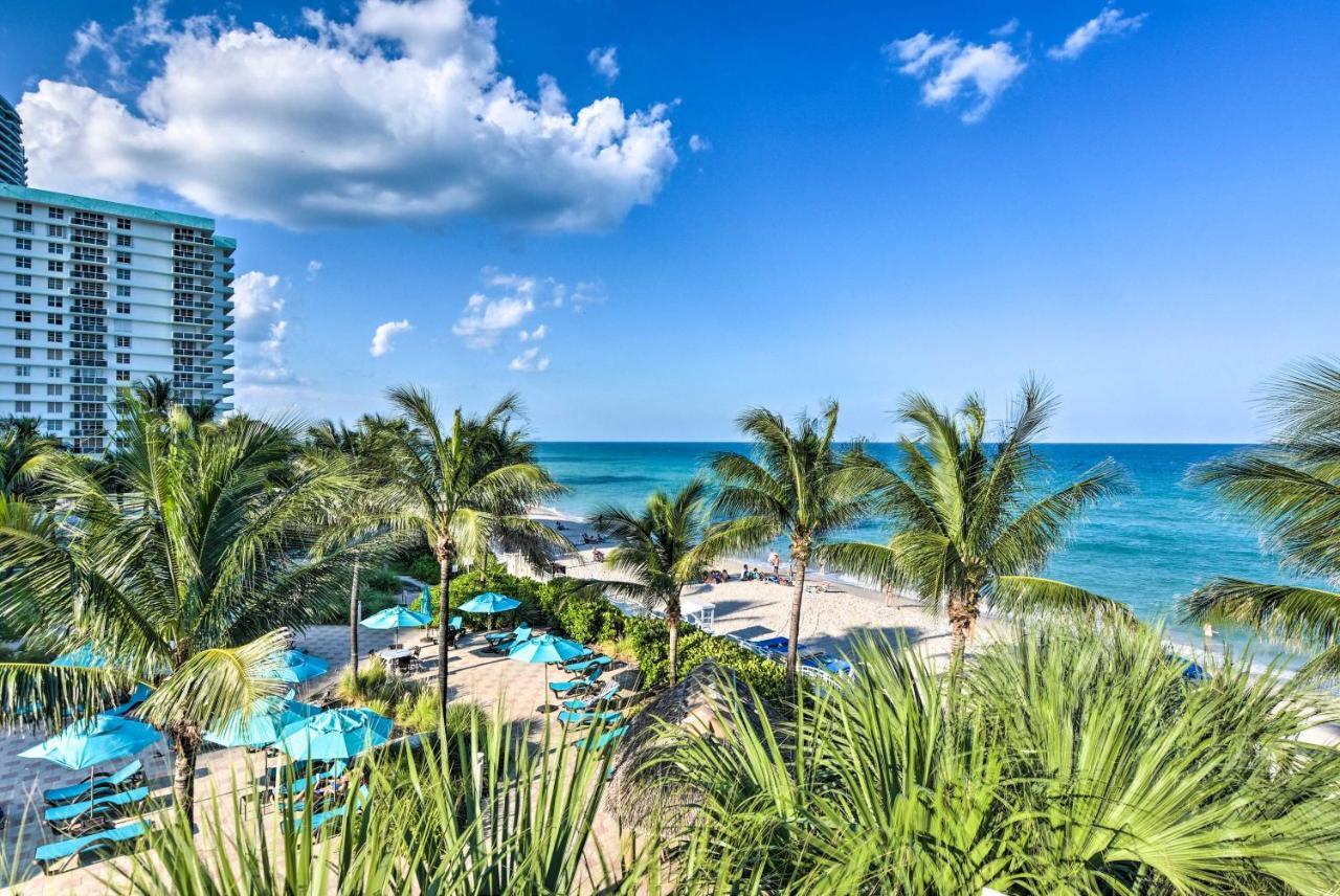 Hollywood Beachfront Condo With Resort Amenities! מראה חיצוני תמונה