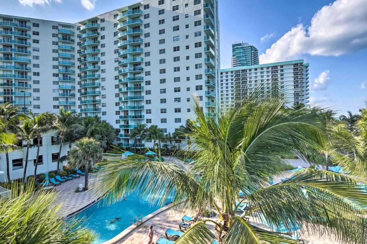 Hollywood Beachfront Condo With Resort Amenities! מראה חיצוני תמונה
