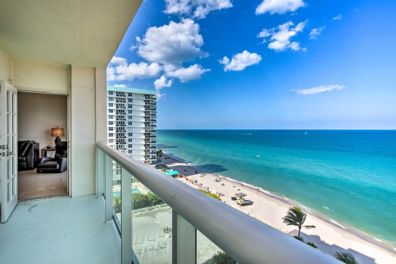Hollywood Beachfront Condo With Resort Amenities! מראה חיצוני תמונה